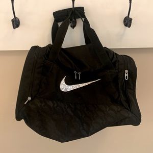 Large Nike Bling Duffle Black